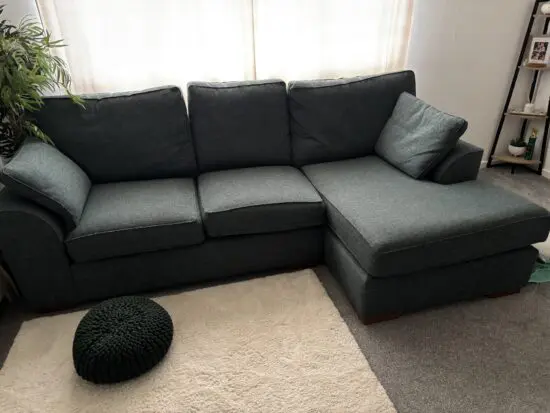 NEXT Dark Green Corner sofa