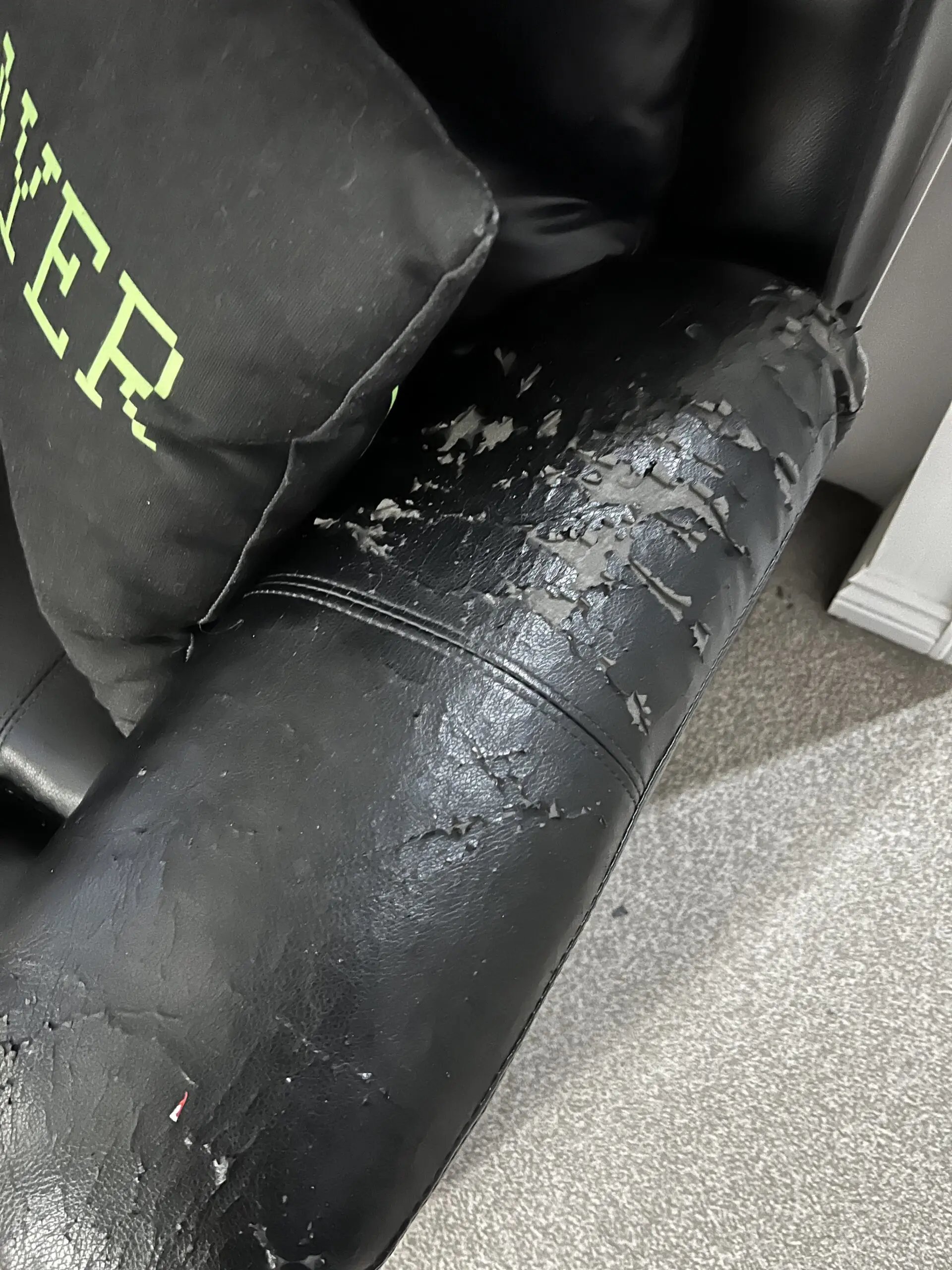 2 Seater Faux Leather Manual Recliner Sofa – Comfortable & Functional