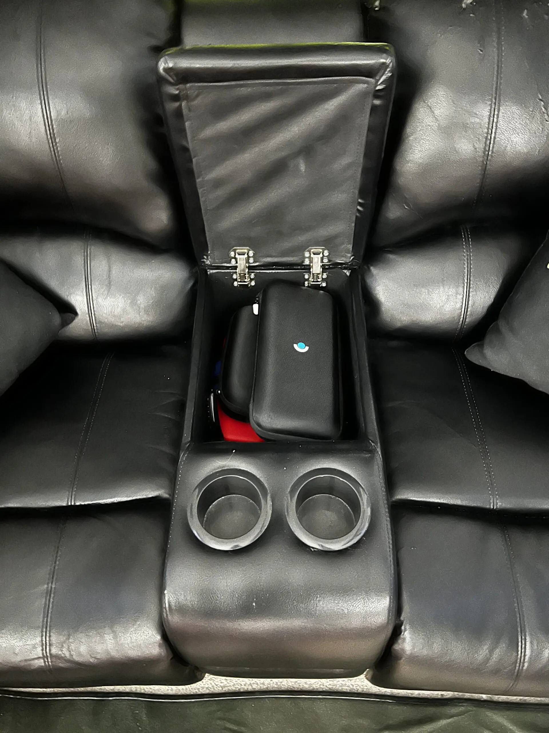 2 Seater Faux Leather Manual Recliner Sofa – Comfortable & Functional