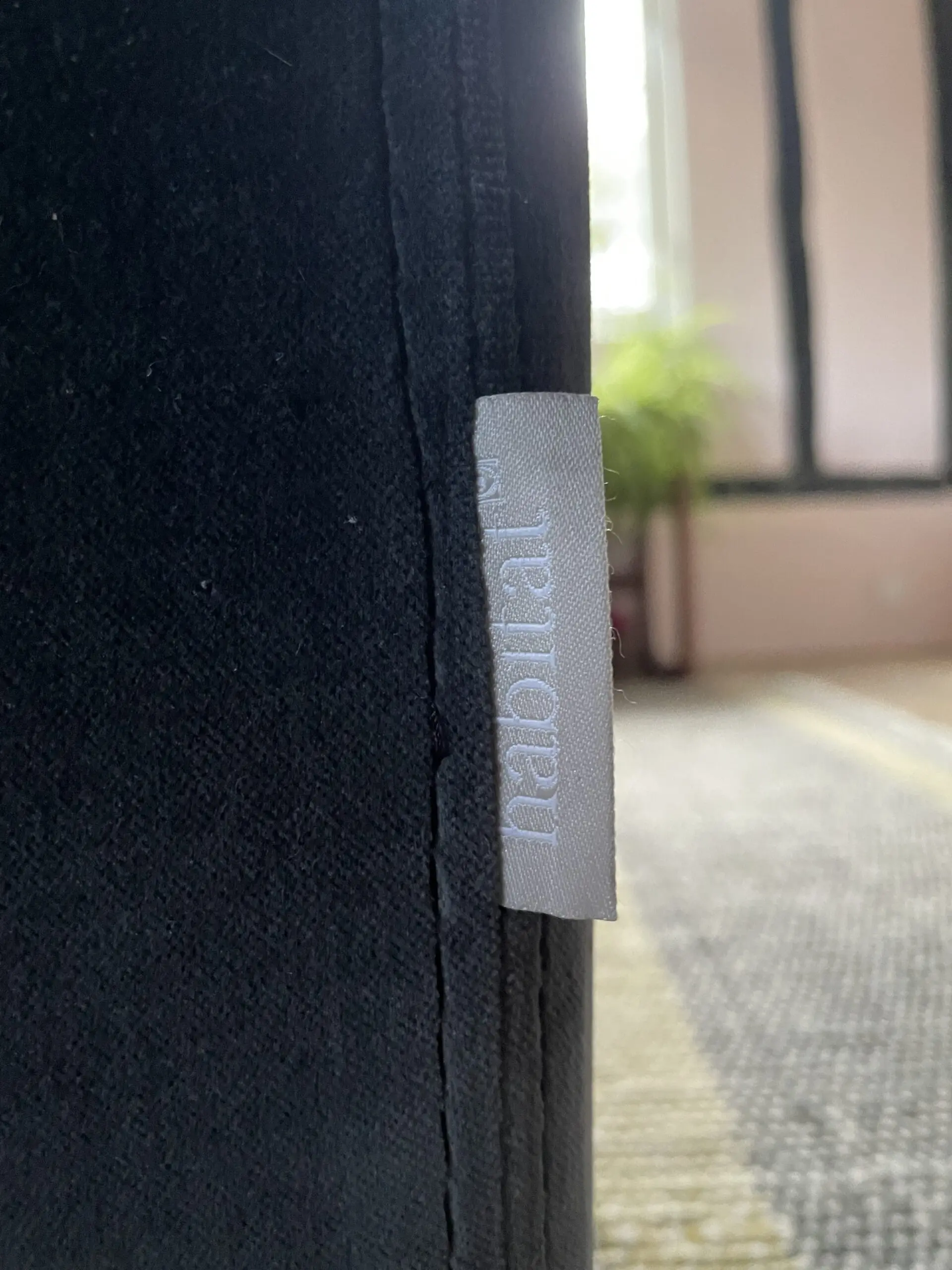 Habitat Louis 4 Seater Velvet Sofa ( Piave ) Dark Grey