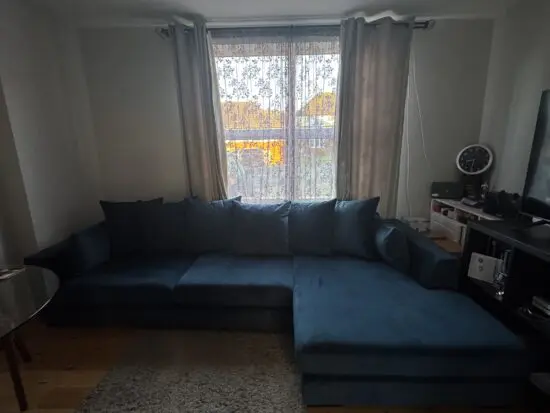 New 3-seater corner DFS sofa