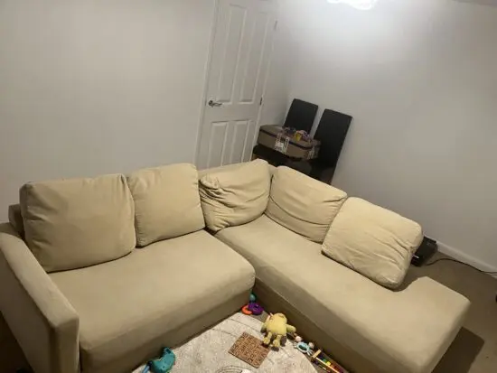 L shaped sofa