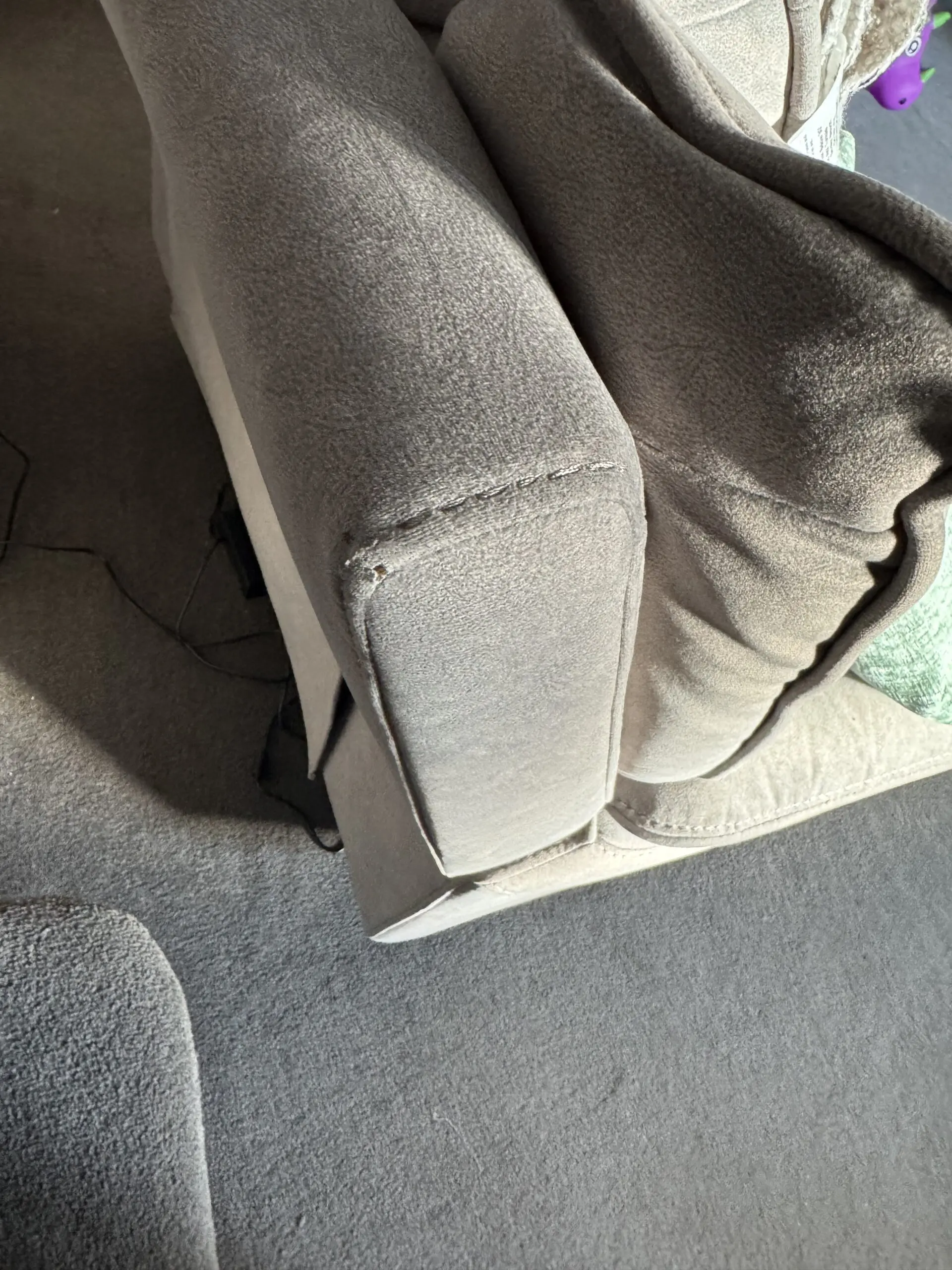 SCS Power SCS Power Reclining Sofa & Chair Set – Grey –