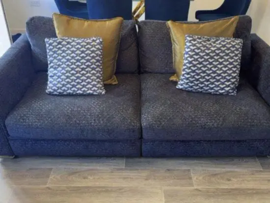 Large 3 seater & love chair