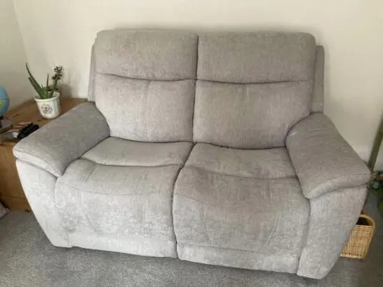 SCS Ethan 2 Seater Sofa Silver Fox Grey