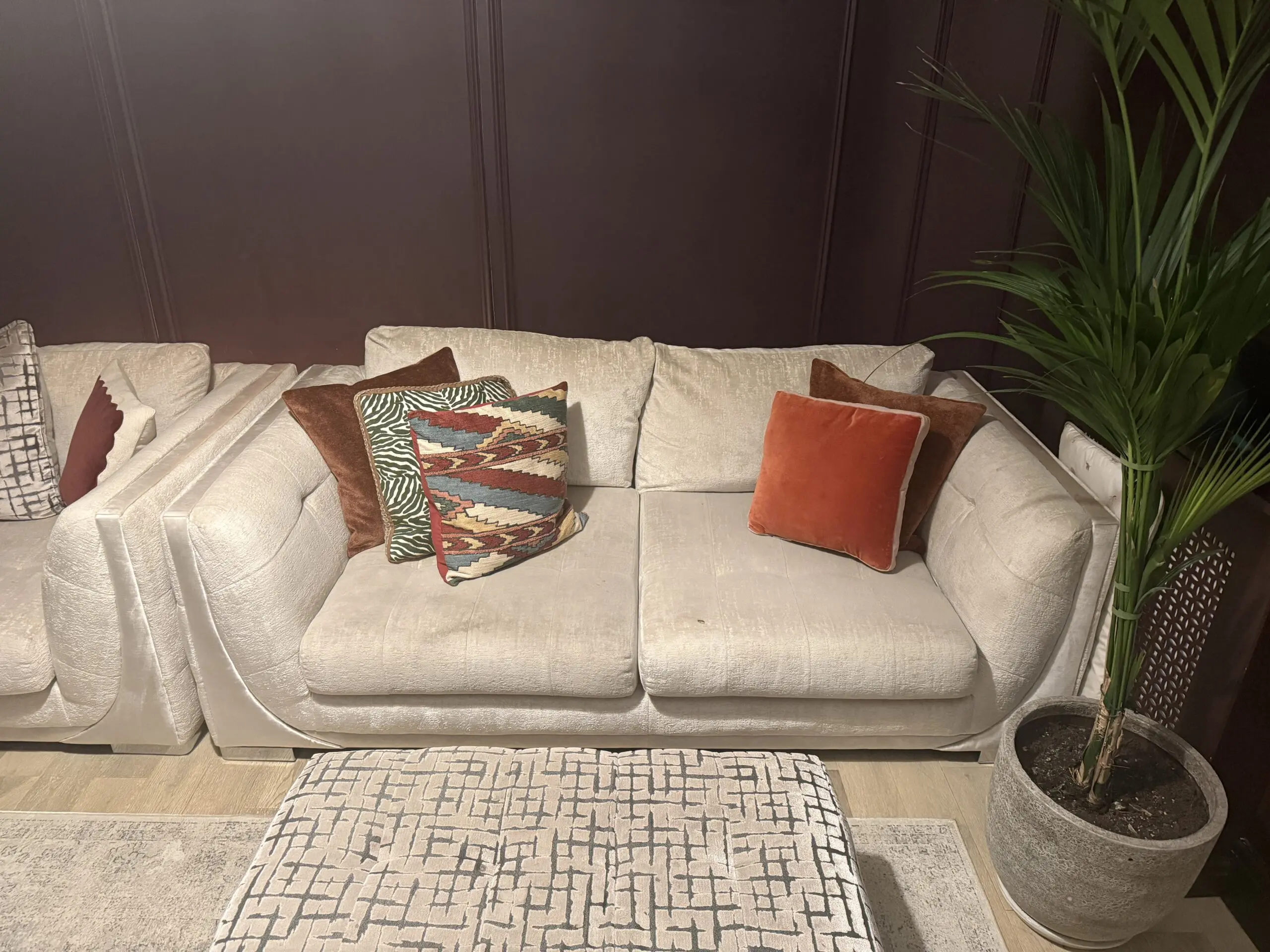 Sofology Athena 3 Seater Sofa, 2 Seater Loveseat & Footstool