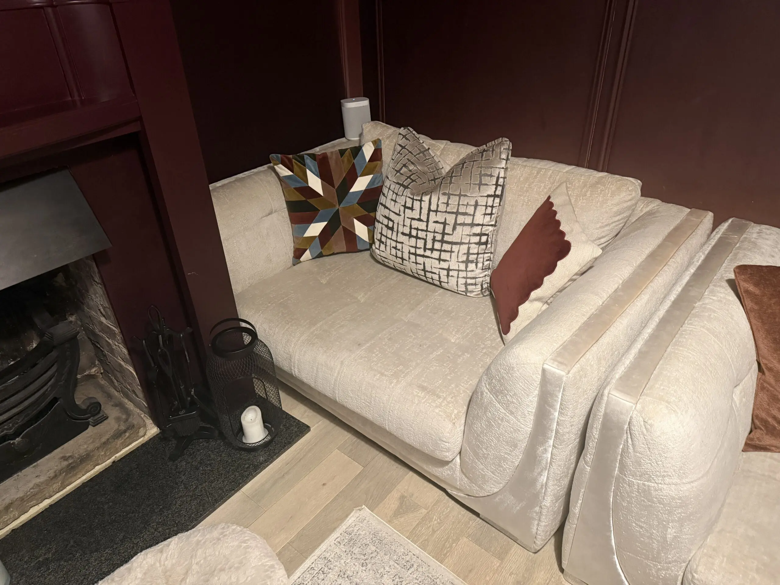 Sofology Athena 3 Seater Sofa, 2 Seater Loveseat & Footstool