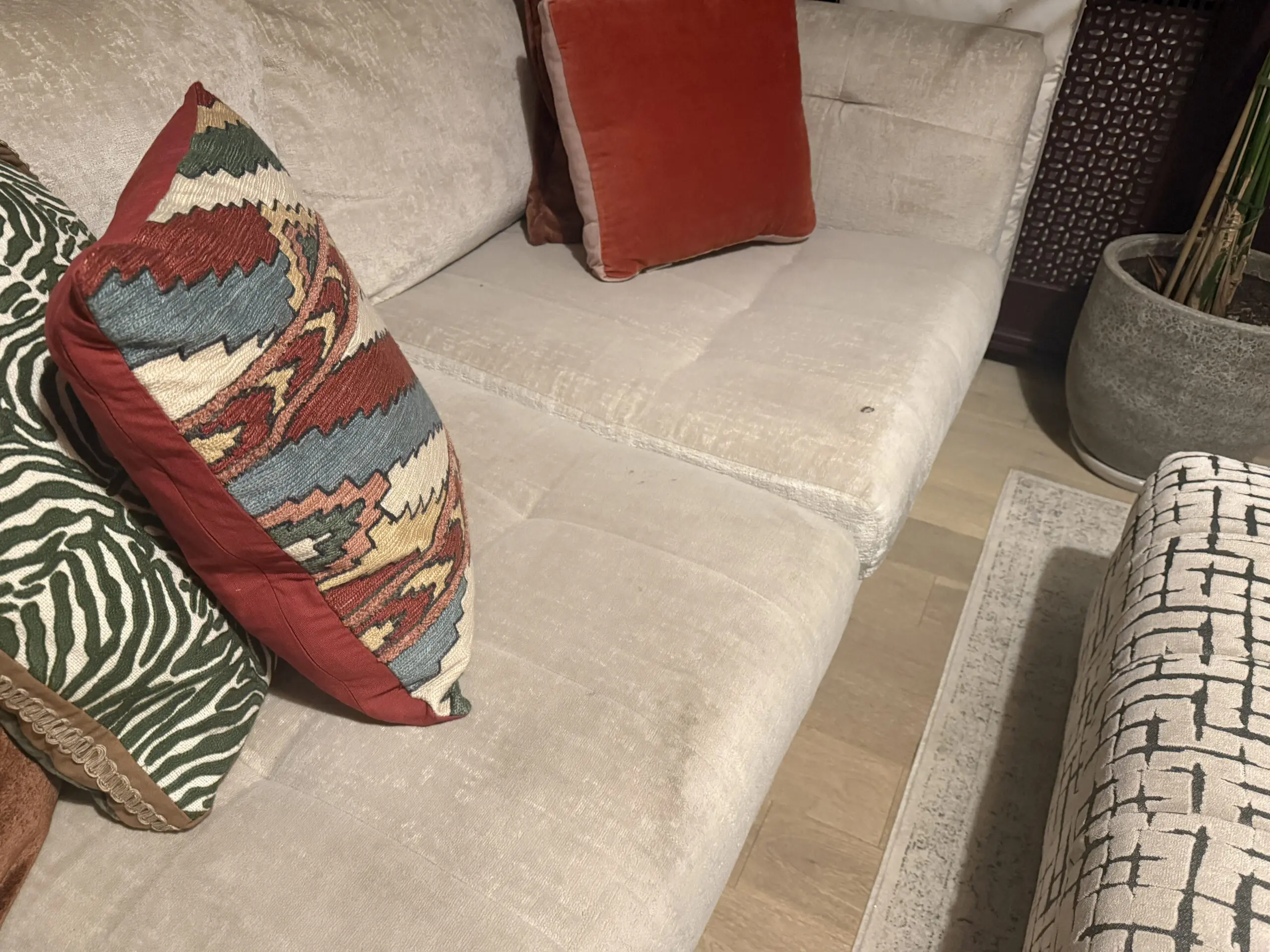 Sofology Athena 3 Seater Sofa, 2 Seater Loveseat & Footstool