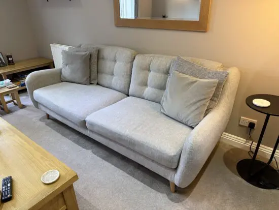 DFS Camden 4 seater sofa in Silver