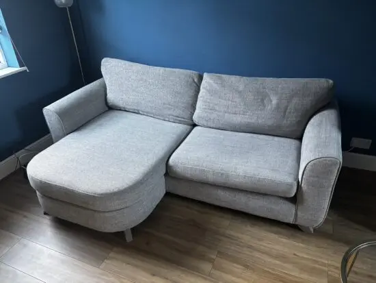 DFS Grey 3 Seater Chaise Sofa 2021