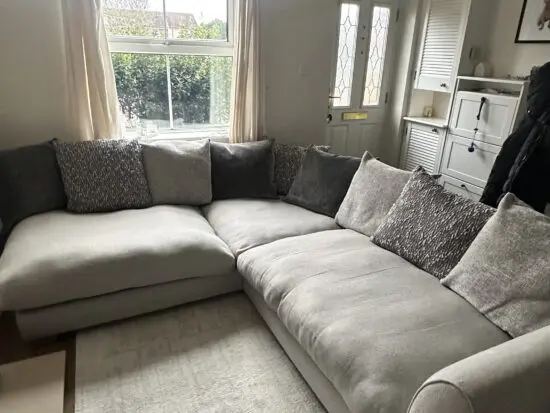 Dfs Saphina Pillow Back Right Hand Facing Arm Small Open End Corner