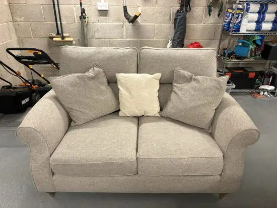 Next 2 and 3 seaters & matching cushions - excellent condition