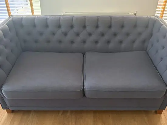 Love Your Home Denim Blue Disraeli Sofa Bed