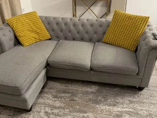 Hampton Chesterfield L-Shape Corner Sofa,