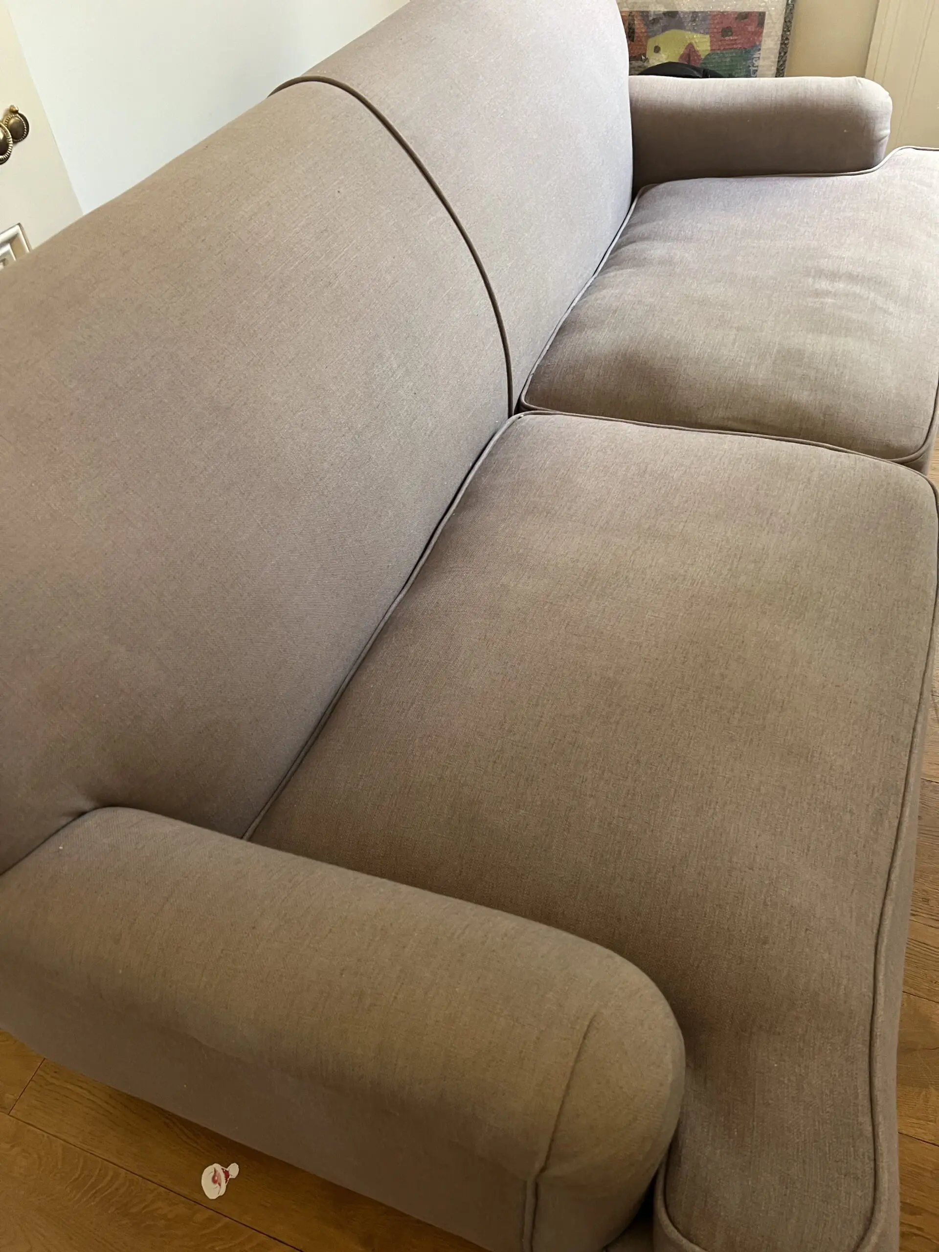 Made sofa mink/mauve colour