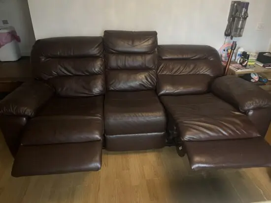 3 seater electric recliner sofa
