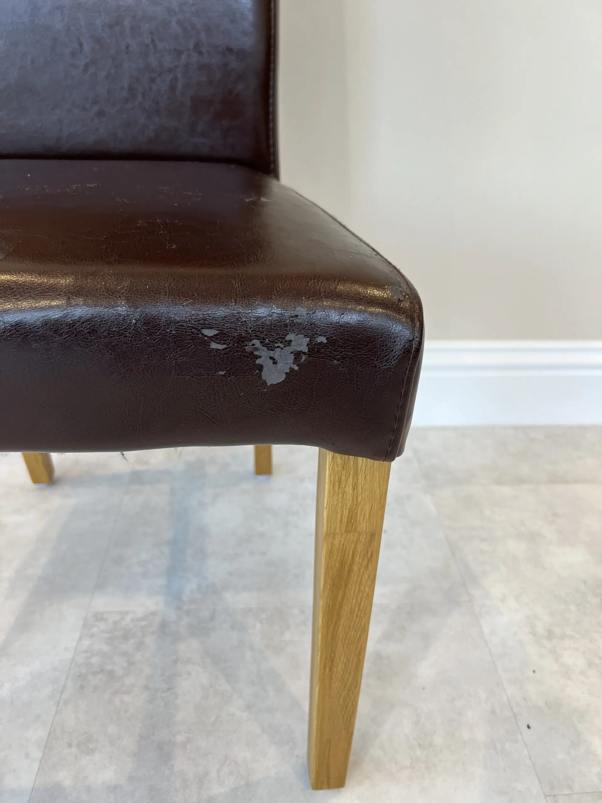 Oak Furniture Land Natural Solid Oak - Fresco 8 Seater Dining Table and 6 chairs