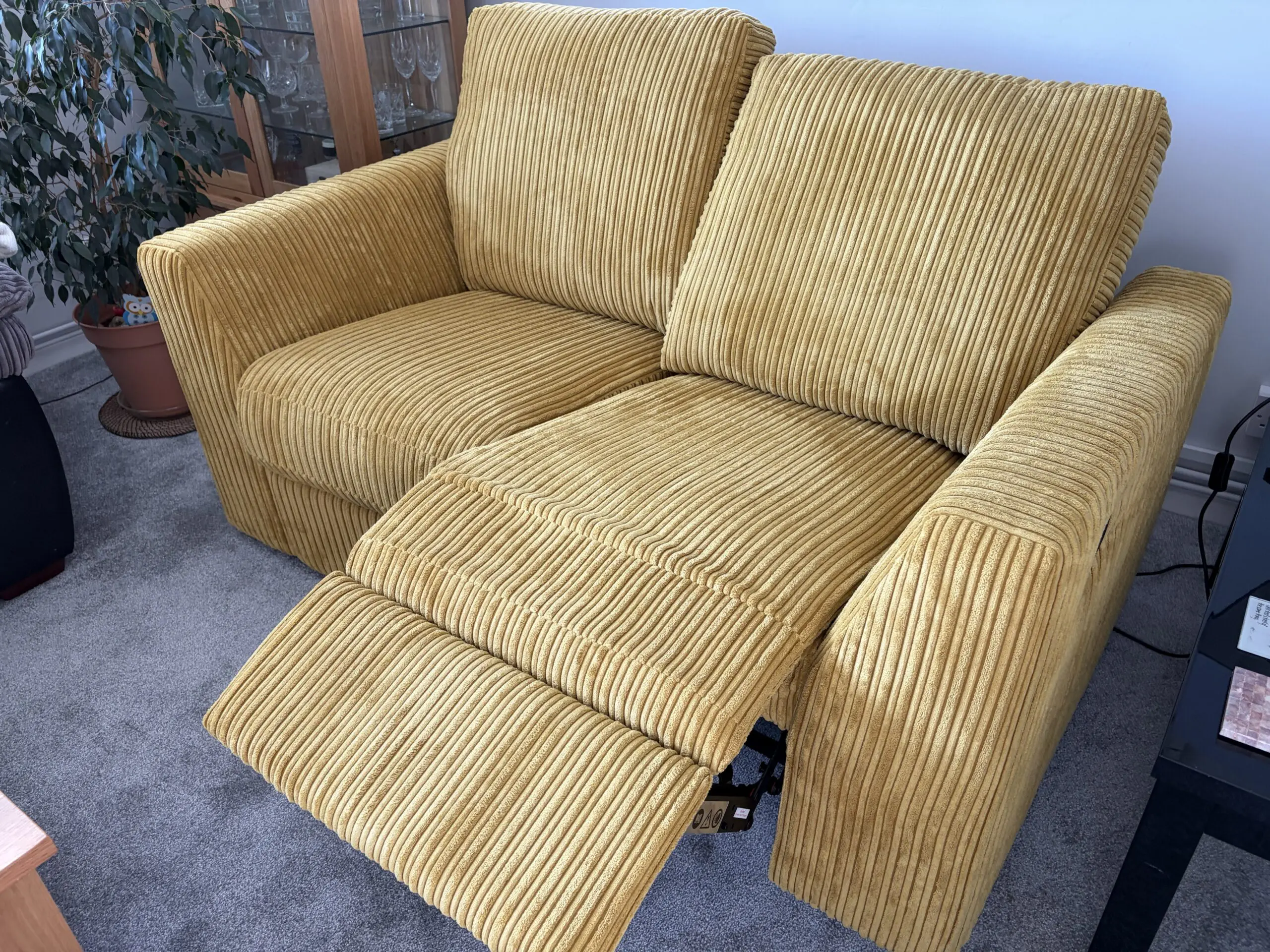 DFS Heydon 2 Seater Power Recliner Sofa