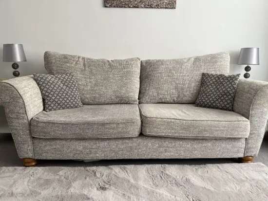 SCS Aurora sofa and chair