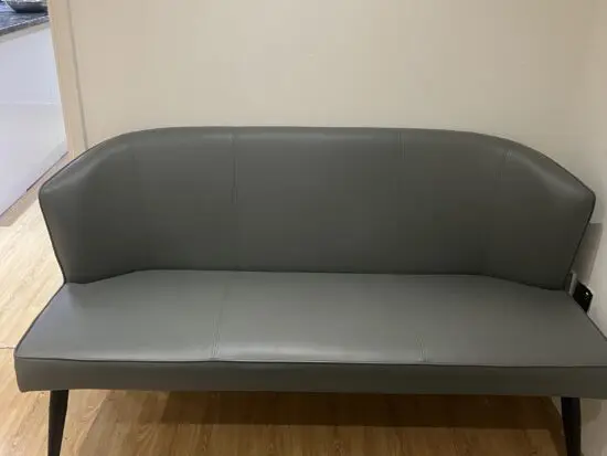 Nearly new Slimline grey Dianette sofas