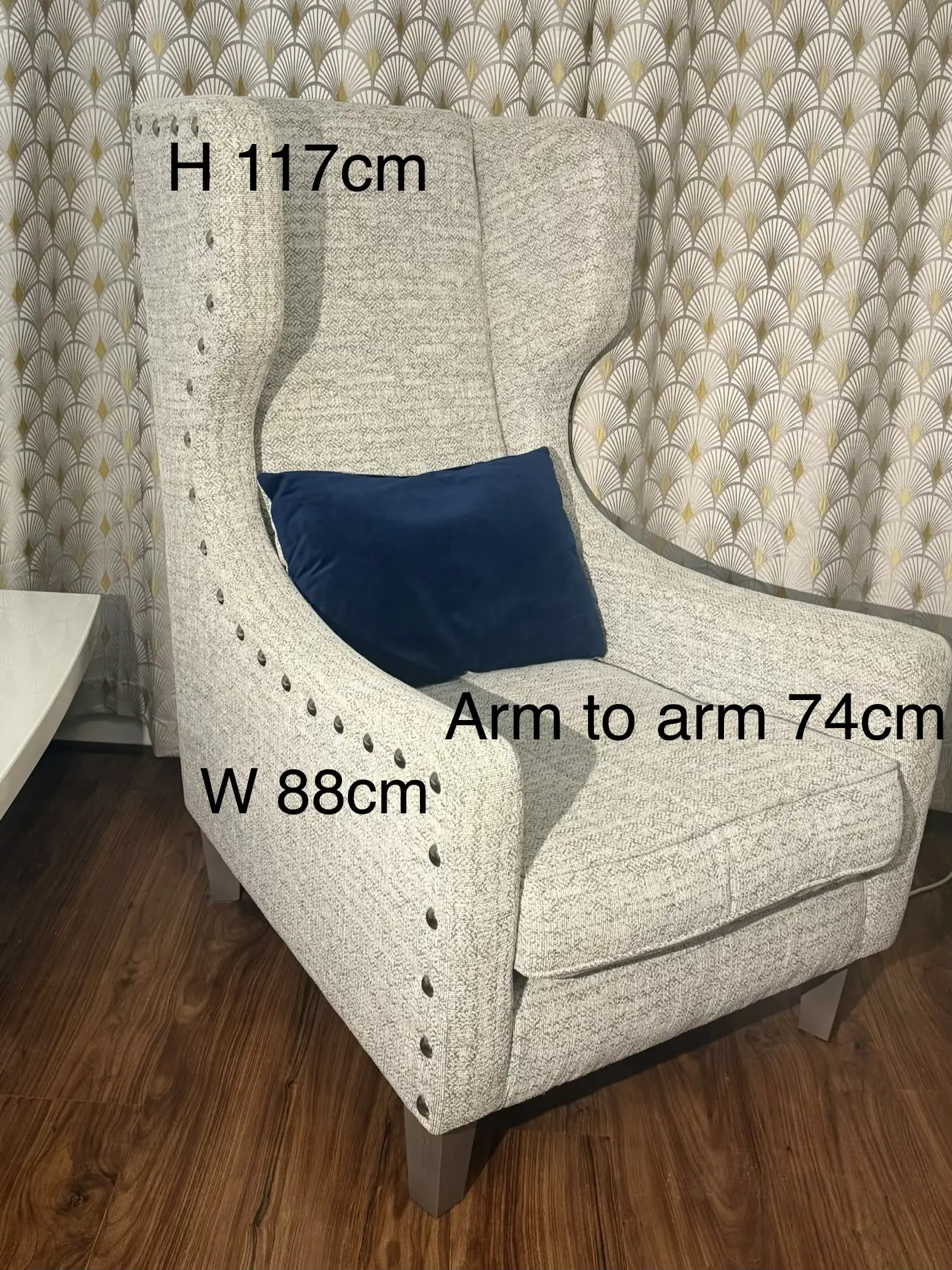 6 piece grey sofa set from SCS (like new condition inc coffee table)