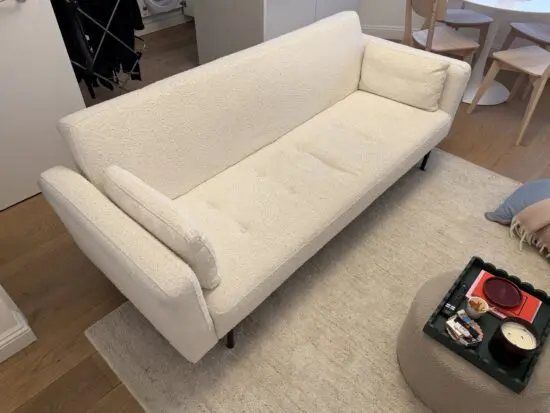 Dusk Off White Hudson Sofa Bed