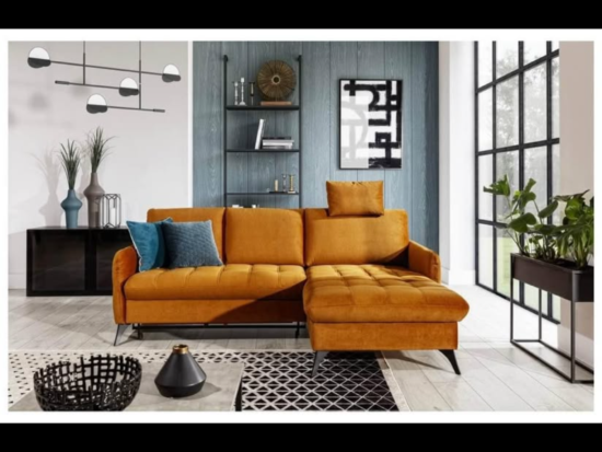 Corner Sofa Bed with Storage