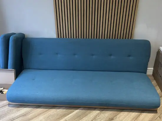 Sofa Bed – Teal / Green – Excellent Condition