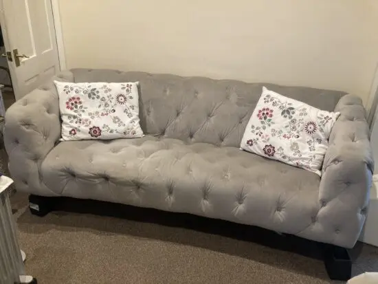 Sofology set - 3 seater, 1 seater and foot stool