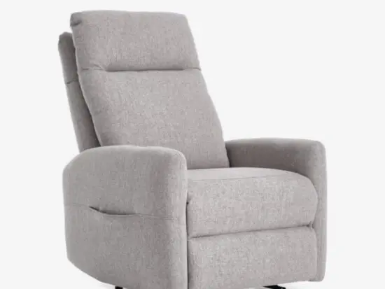 Grey massage chair