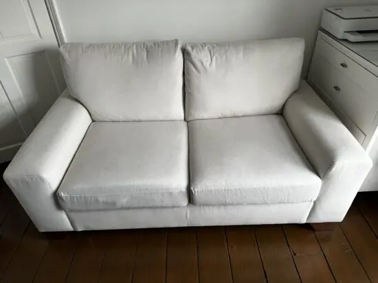 M&S, grey, 2 Seater sofa bed