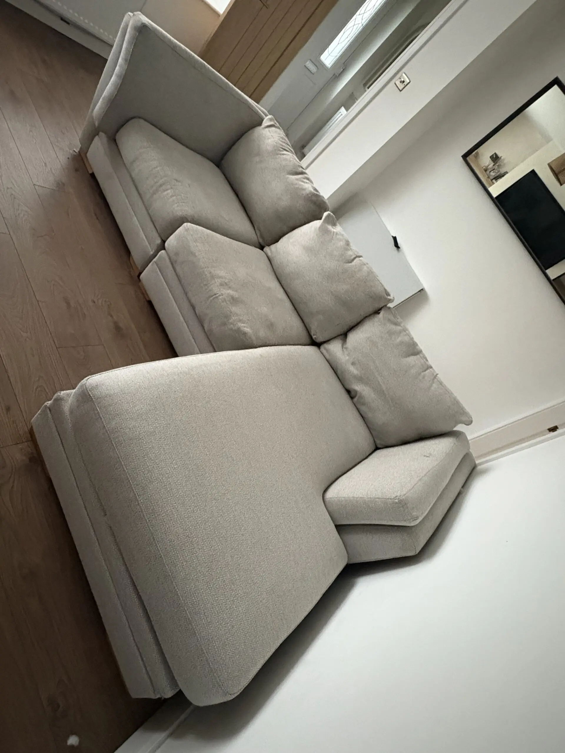 DFS long beach corner sofa