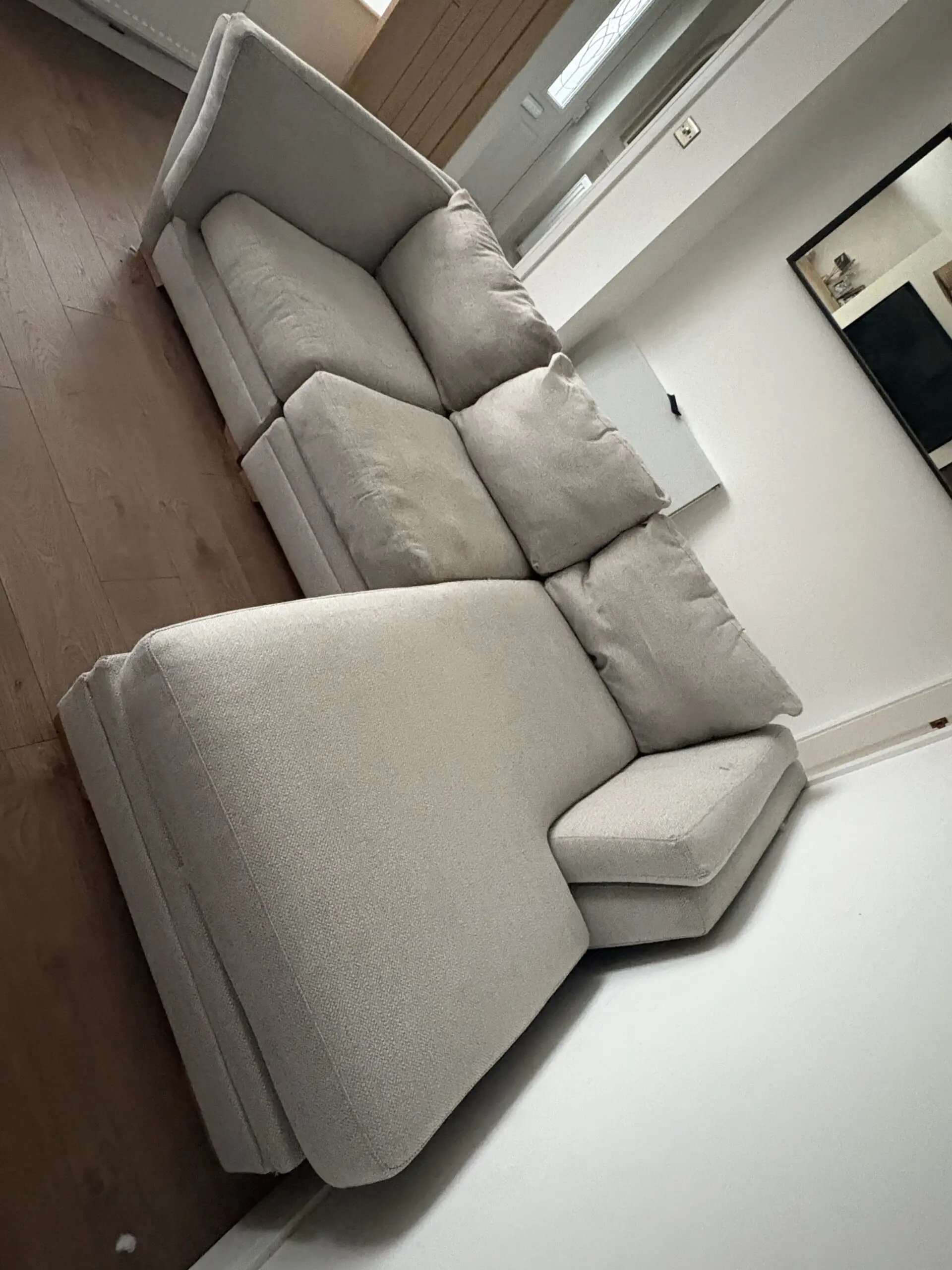 DFS long beach corner sofa