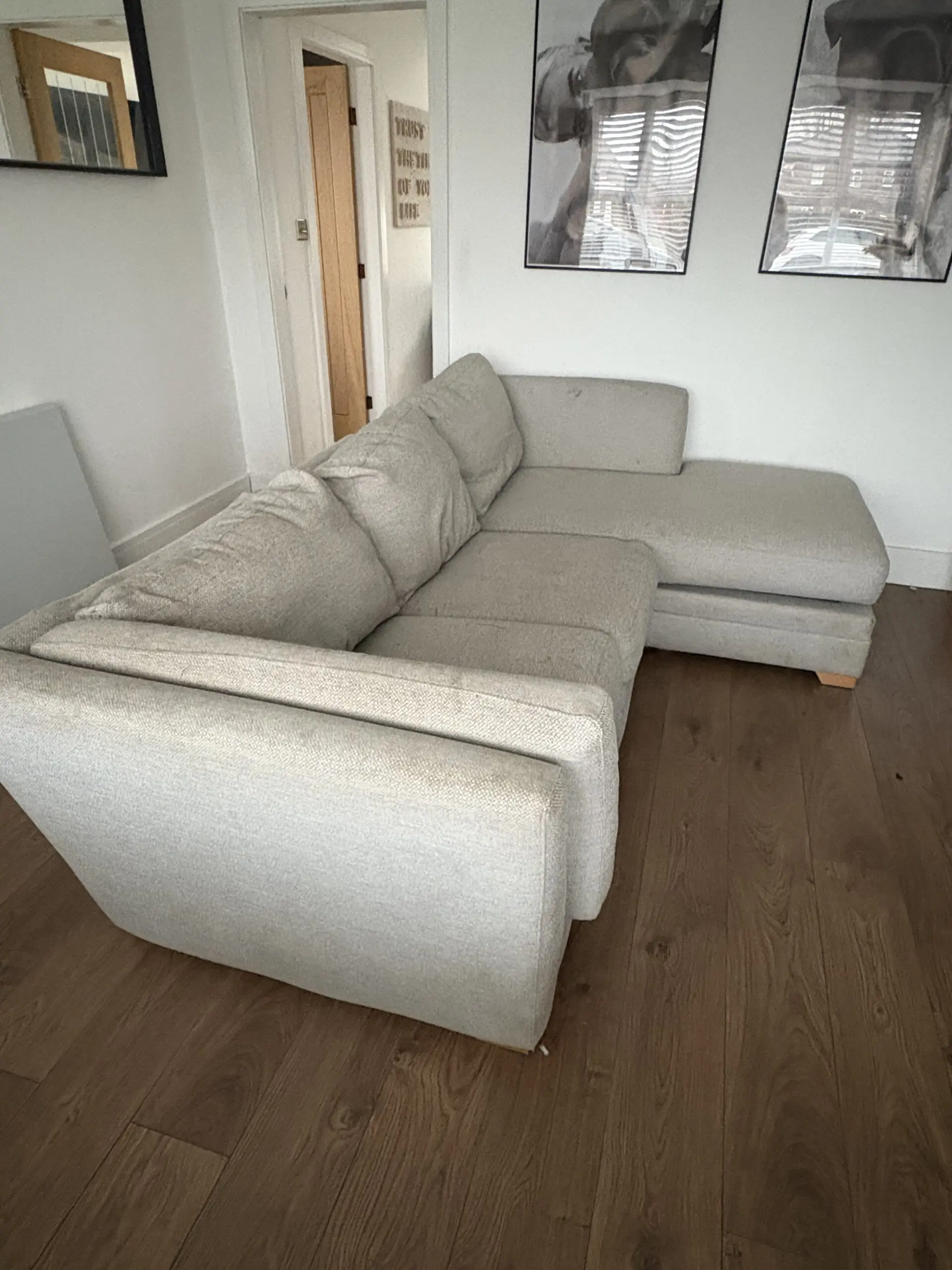 DFS long beach corner sofa