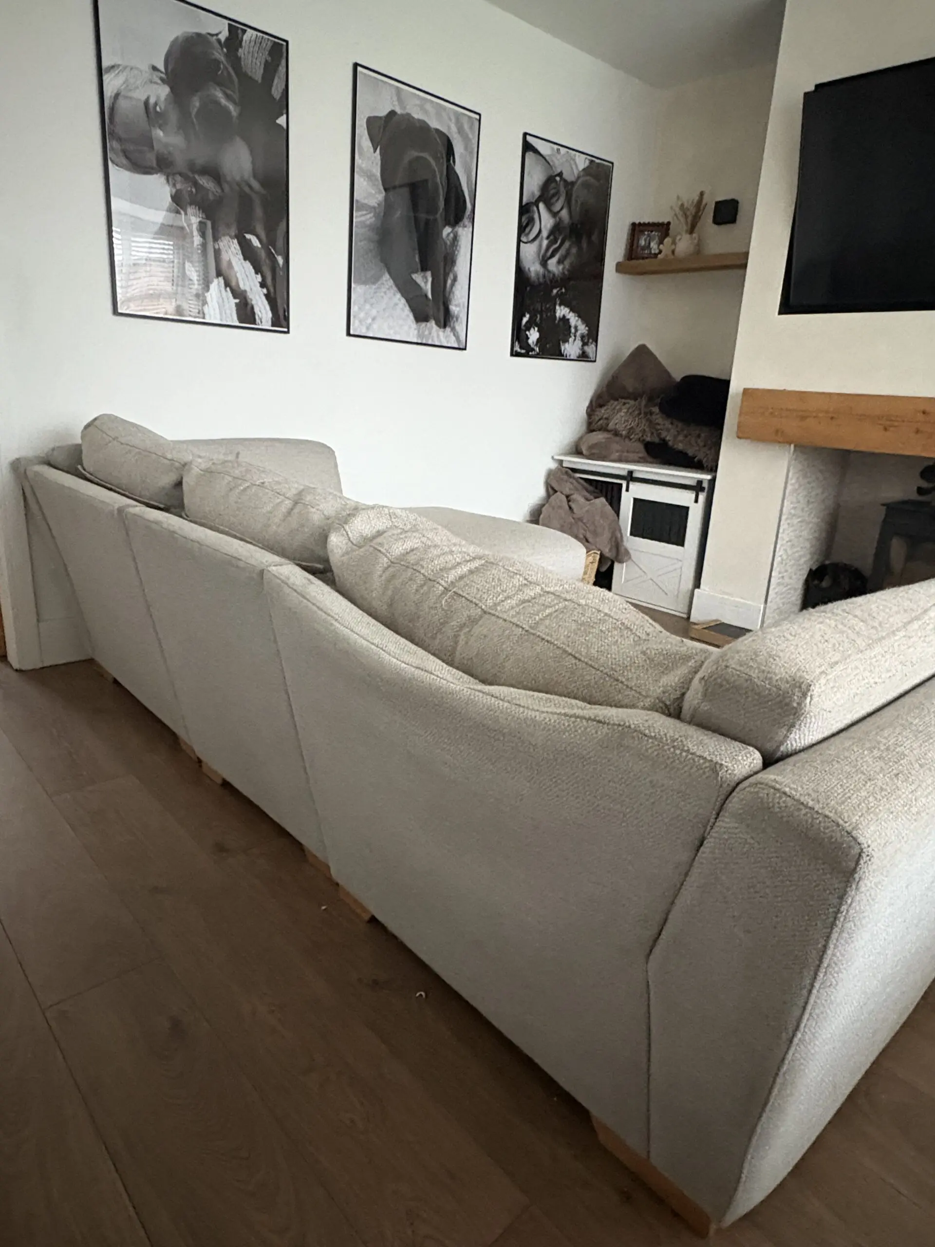 DFS long beach corner sofa