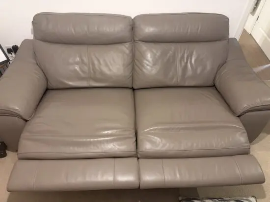 Double Recliner Sofa *HARDLY USED*