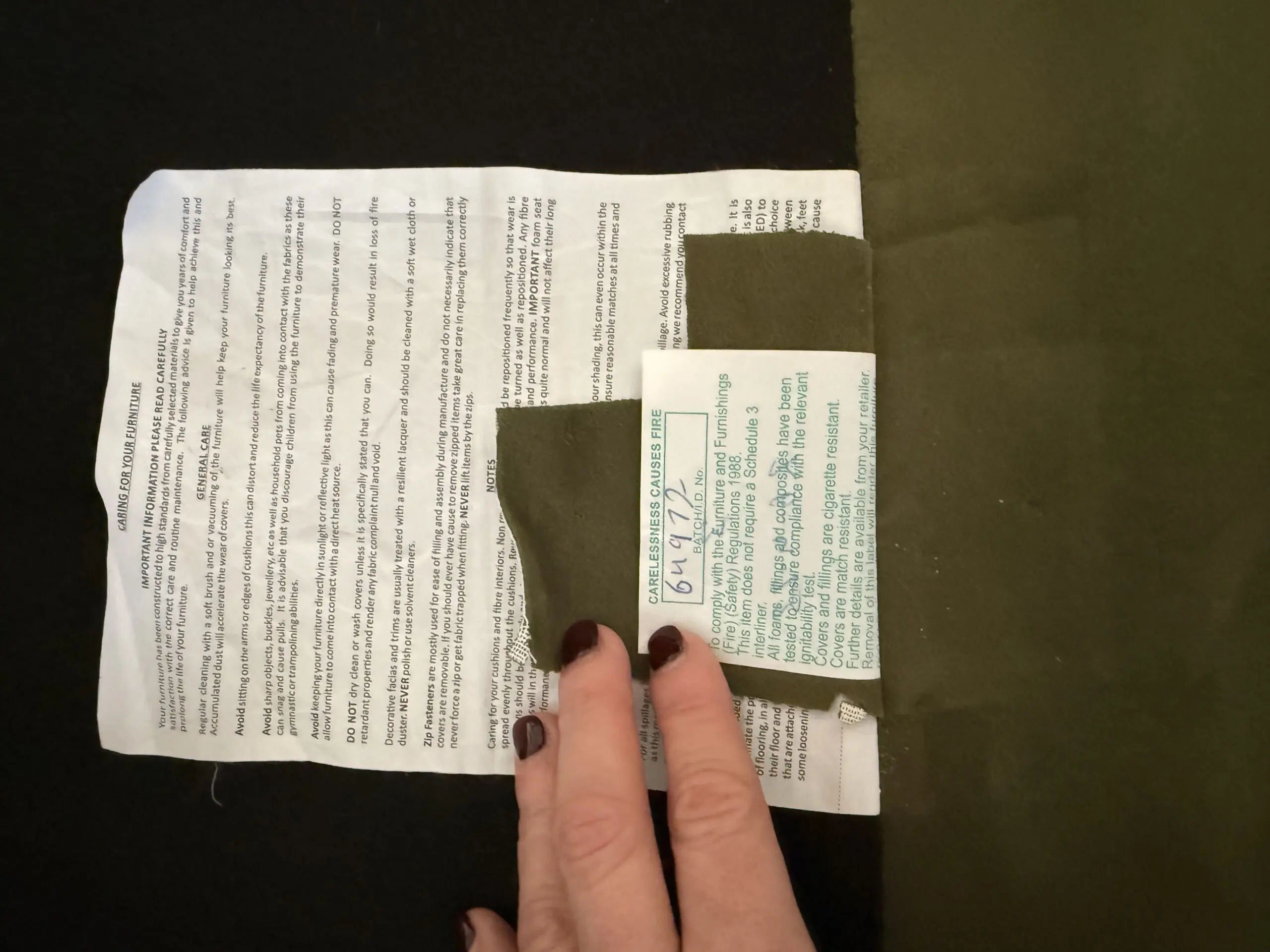 Swoon Denver green velvet love seat