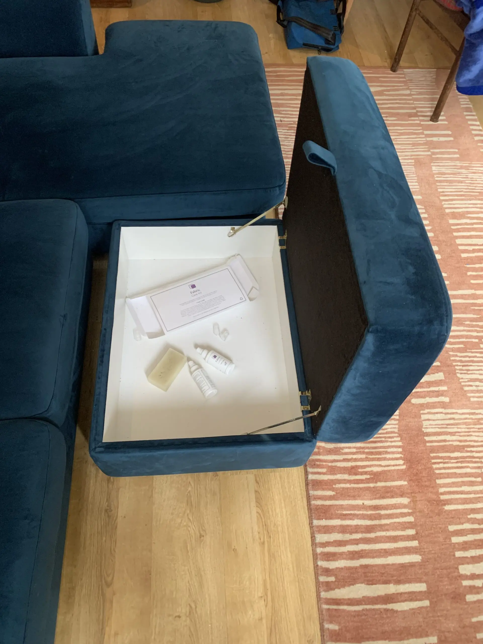 DFS Plush velvet formal back right hand facing large chaise end sofa (bought set new for £1800)