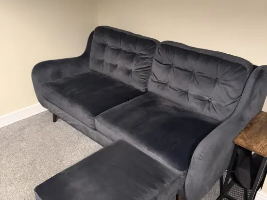 DFS Camden 4 Seat Sofa + 3 Seat Sofa + Footstall