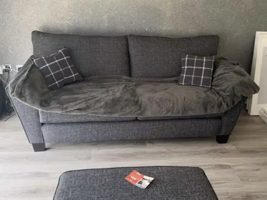 SCS Theo Charcoal Grey 2 Seater Sofa
