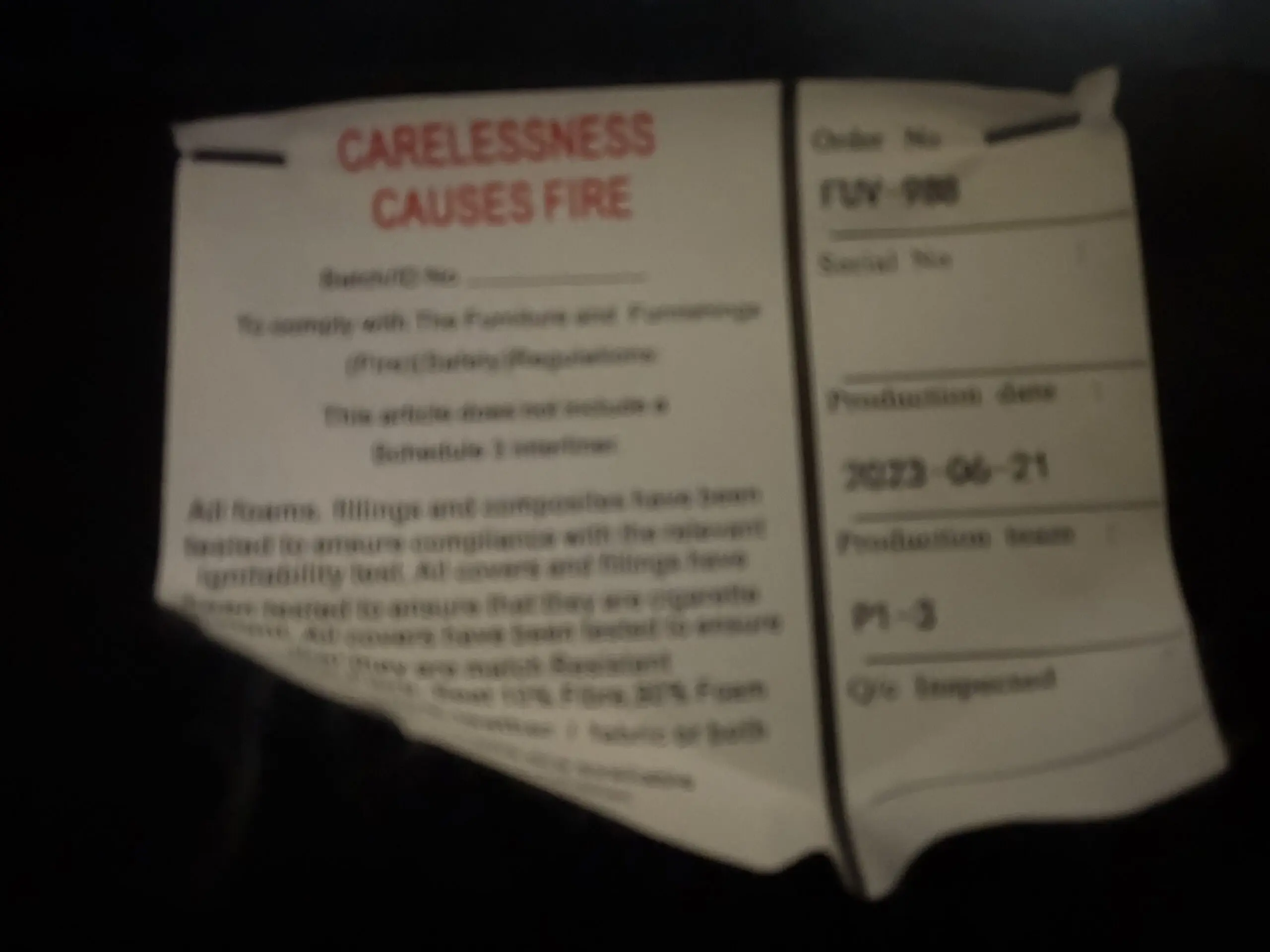 Furniture Village Airforce Blue Rene 2 Seater Fabric Sofa