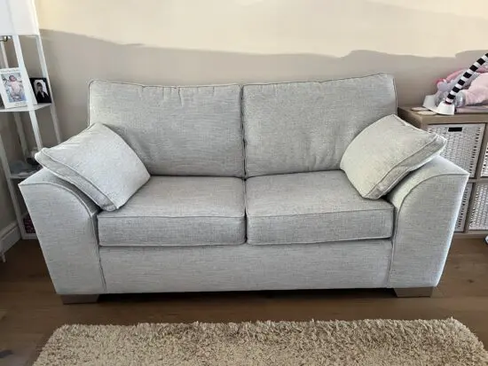 Next Stamford light grey 2 seater sofa bed