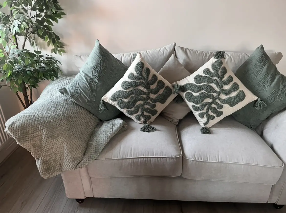 Berkshire Fullback Sofa Stone 2 Seater