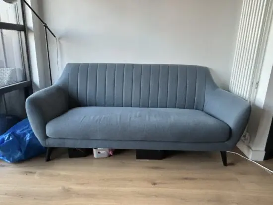 Blue 3 Seater Sofa (170cm)