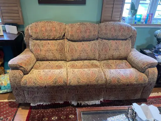 Parker knoll, beige, 3 seater, great condition