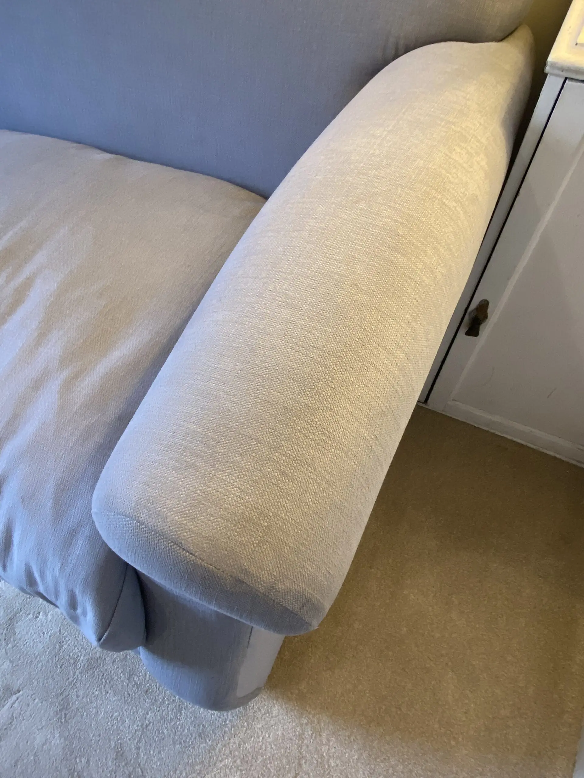 Loaf large crumpet sofa bed in armadilo clever softie