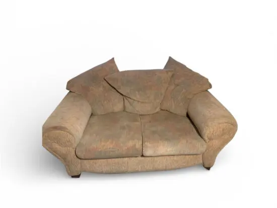 Beige sofa