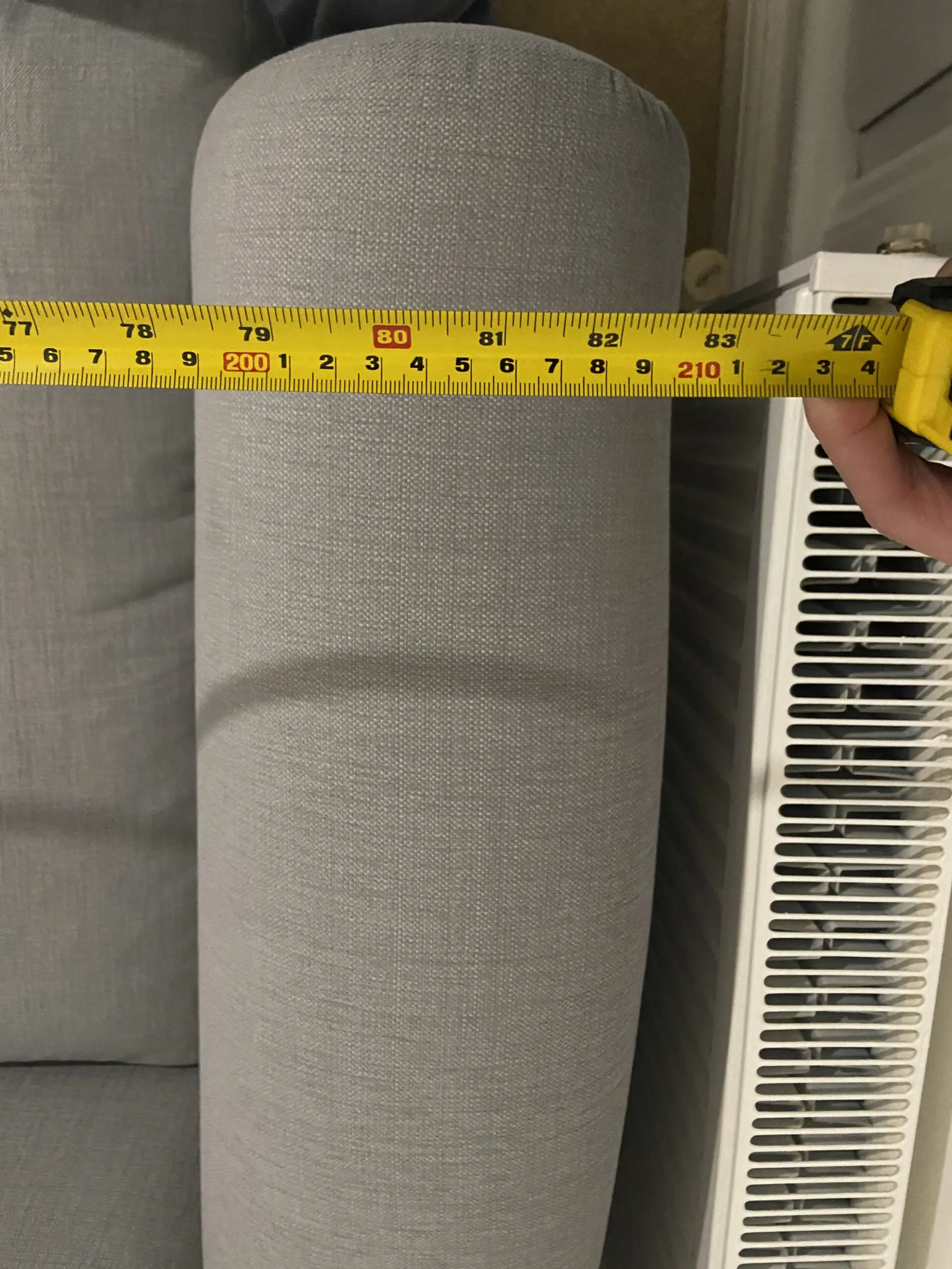 Loaf large crumpet sofa bed in armadilo clever softie