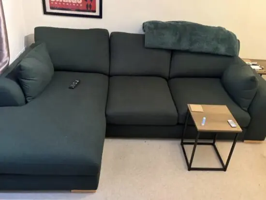 DFS Calix right-hand facing small chaise sofa