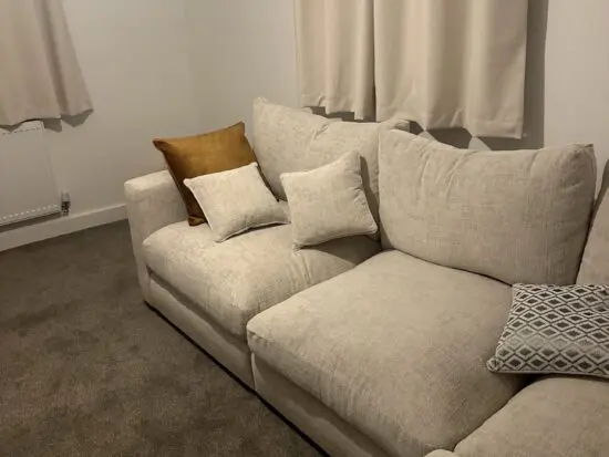 MALVERN Modular 4 Seat Left Hand Corner Sofa